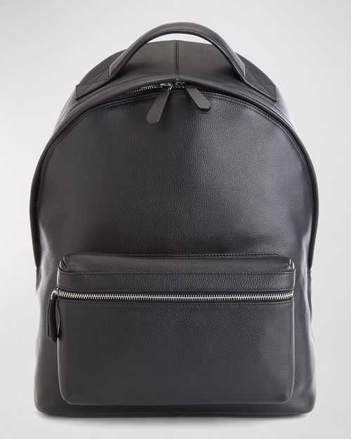 Personalized Leather Executive 13" Laptop Backpack