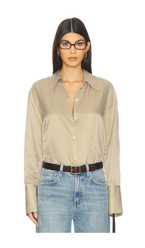Citizens of Humanity Camilla Shirt in Brown. - XS also in L, M