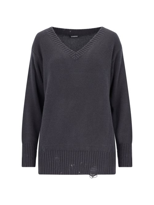 Destroyed Detail Sweater