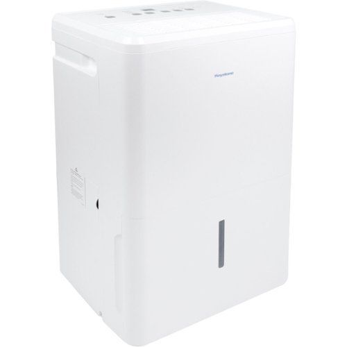 50-Pint Portable Dehumidifier with Pump - White