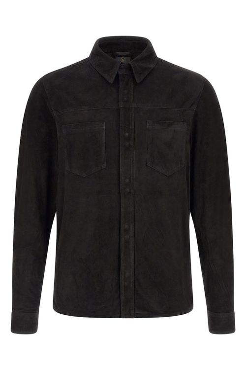 Suede Shirt Gloves