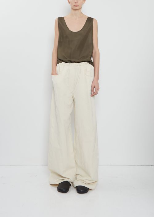 Ter et Bantine Over Linen Blend Pants Butter