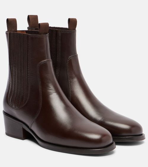 Leather Chelsea boots