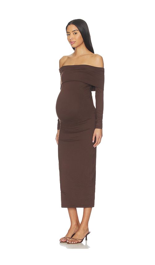 BUMPSUIT The Alison Dress in Chocolate. M also in L, S