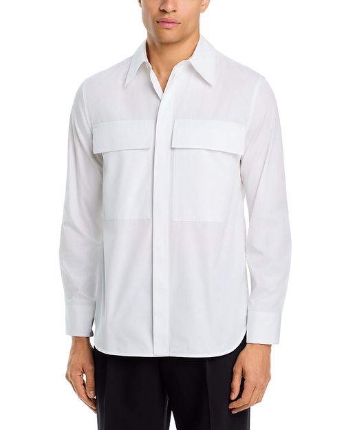 Point Collar Pocket Shirt