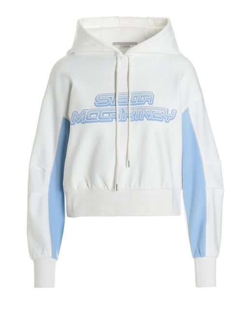 Logo-print cotton-jersey hoodie
