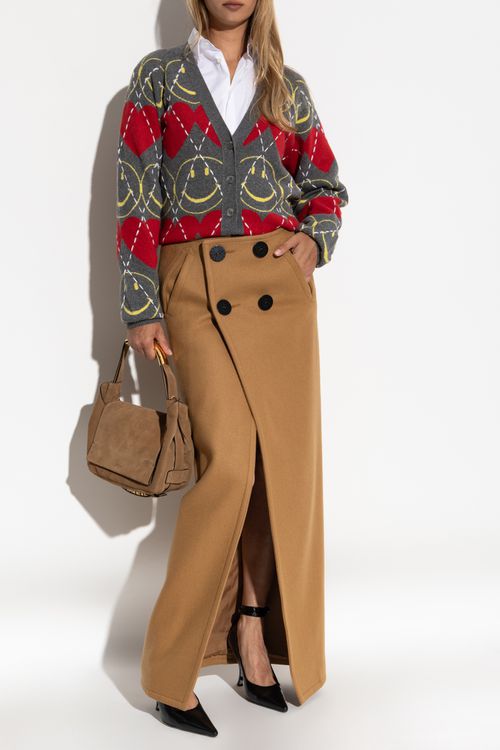 Cardigan From The "Smiley" Collection, Women's, Grey