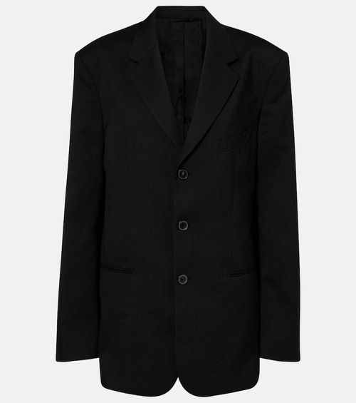 Viola oversized pinstripe blazer