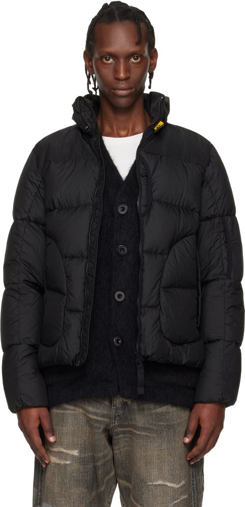 Black Blackburn Hooded Down Jacket