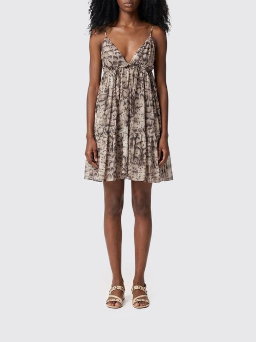Dress Woman color Beige