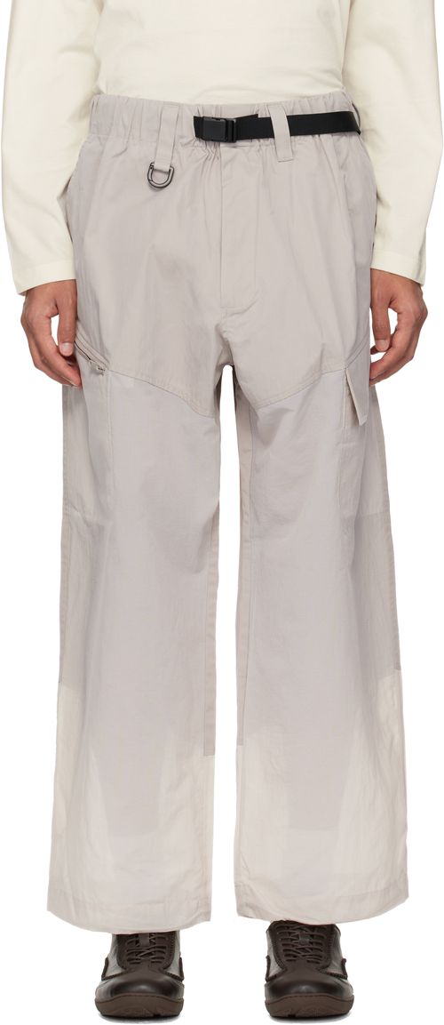 Beige UT Straightleg Cargo Pants
