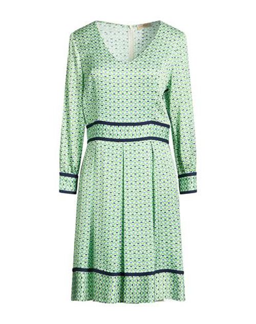Woman Midi dress Green Size 6 Viscose