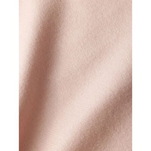 Triangle-logo Fringed Scarf