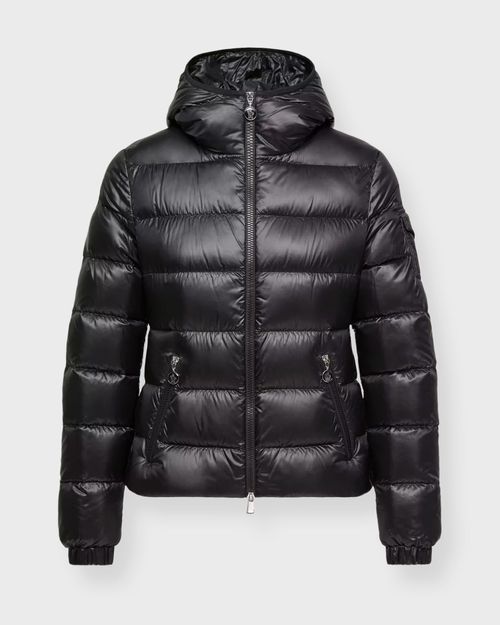 Moncler Jacket Glesse Hooded Short Down Black MONCLER