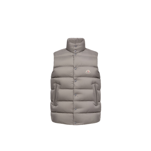 Down Gilet — Gray