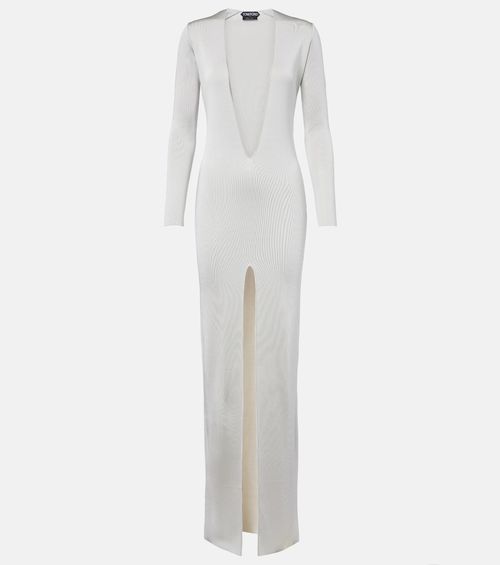 Knitted gown