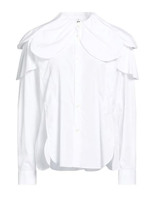 Woman Shirt White Size M Cotton