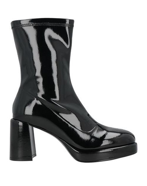 Woman Ankle boots Black Size 10 Synthetisches Material