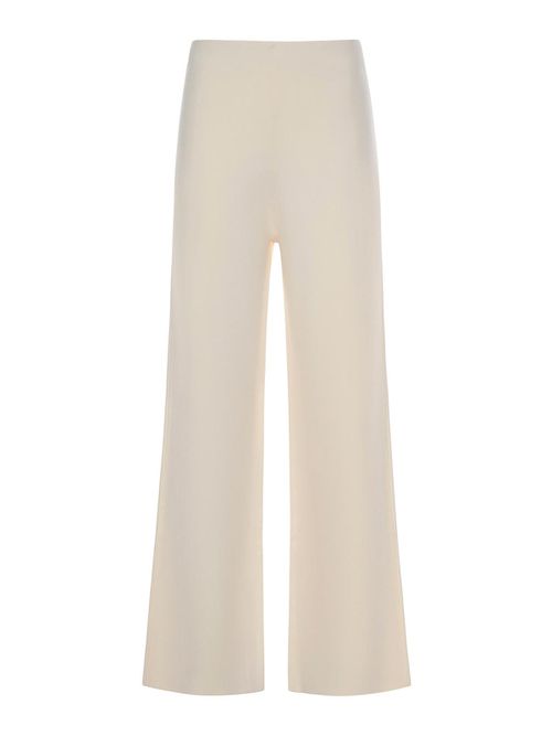 Viscose Crepe Knit Trousers