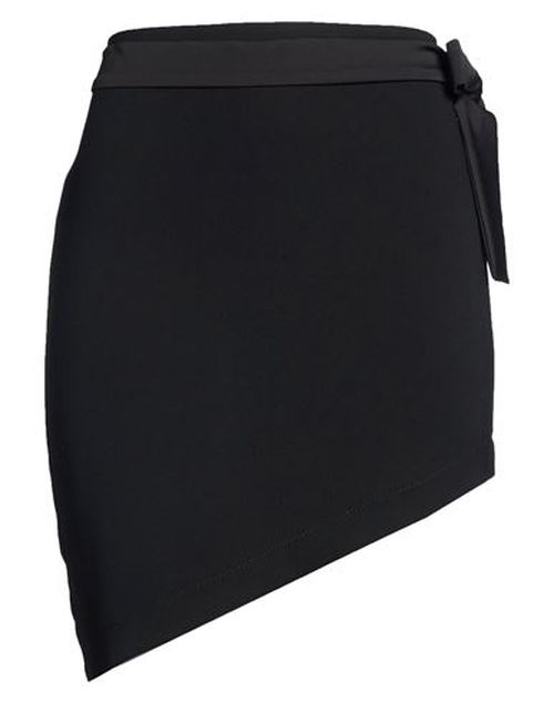 Woman Mini skirt Black Size 6 Polyester