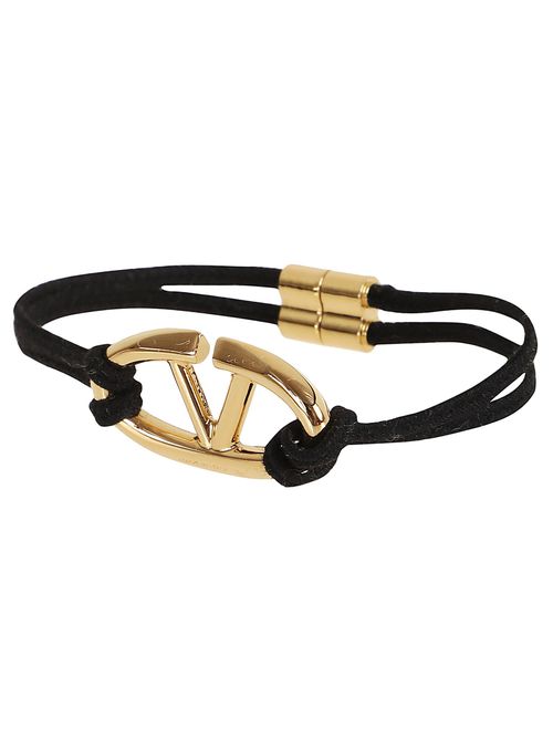 Valentino Garavani 여성 Bracelet (35mm) Vlogo The Bold Edition WJ0W13.WZK 0NO NERO