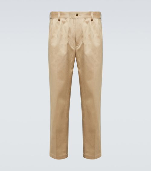 Junya Watanabe Cotton gabardine straight pants
