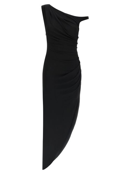 Jewel Shoulder Dress Dresses Black