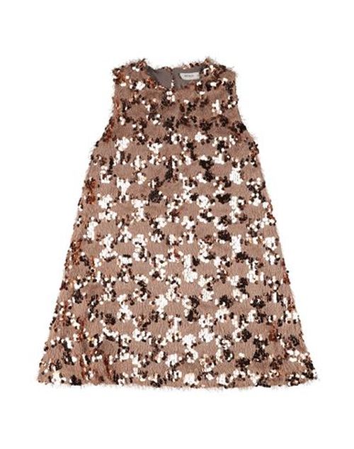 Girl Kid Girl Kids' dress Camel Size 12 Polyester