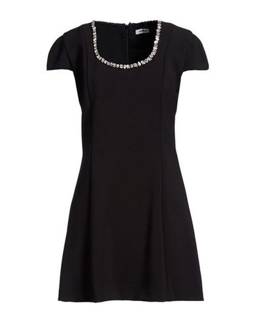 Woman Mini dress Black Size 4 Polyester, Elastane