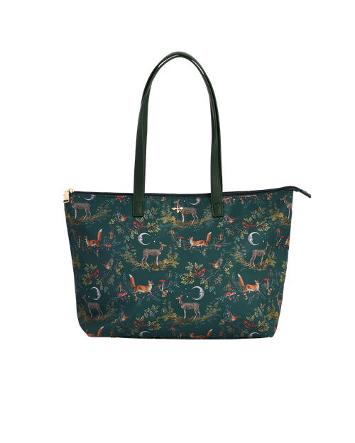 Fable England Green Into the Woods Grab Tote | Women's Handbag