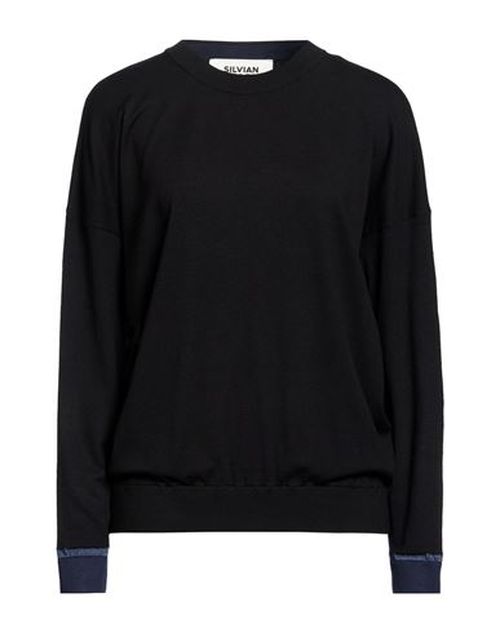 Woman Sweater Midnight blue Size L Viscose, Polyester