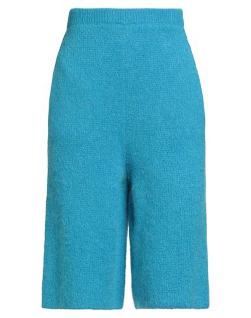 Woman Shorts & Bermuda Shorts Azure Size XS Acrylic, Polyamide, Mohair wool, Wool