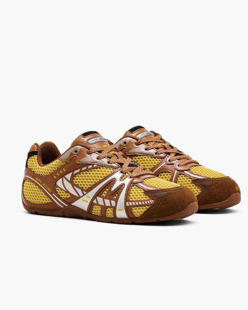 MARC JACOBS Marc Jacobs The 72 Spring Sneaker in Daisy Yellow Multi