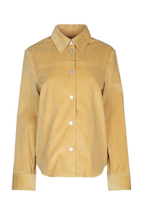 Corduroy Shirt — Beige