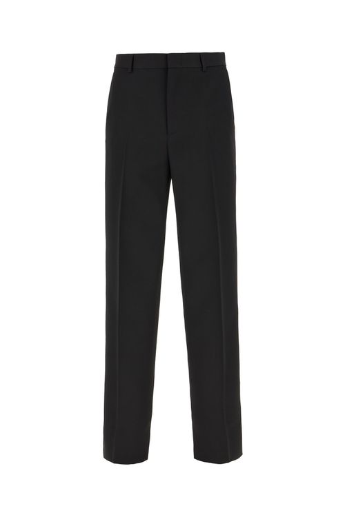 Black Wool Pants