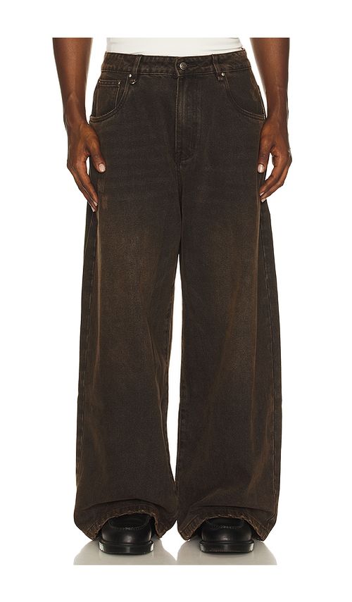 DRMERS CLUB JEANS in Brown. Größe L. Also in M, S, XL/1X