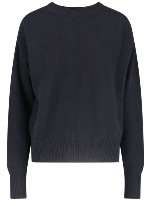 Cut-out jumper - Black