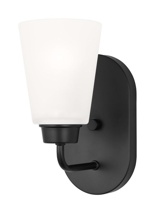 Midnight Black Wall Bathroom Bathroom Vanity Lightroom Bathroom Bathroom Vanity Lightroom Bathroom Vanity Light Sconce from the Kerrville Collectio