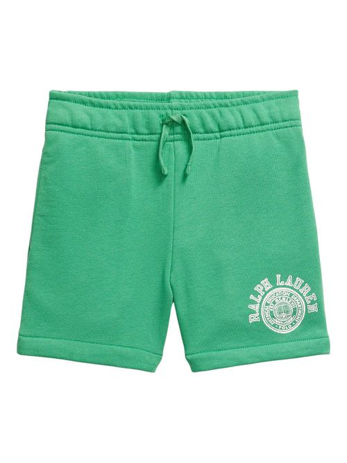 Logo-print shorts - Green