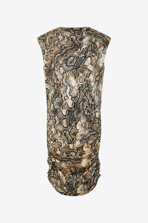 Mini Dress With Python Print