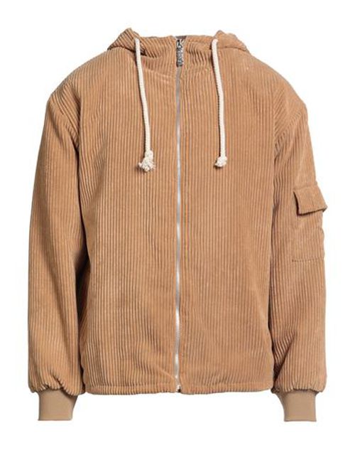 Man Jacket Camel Size S Polyester, Polyamide