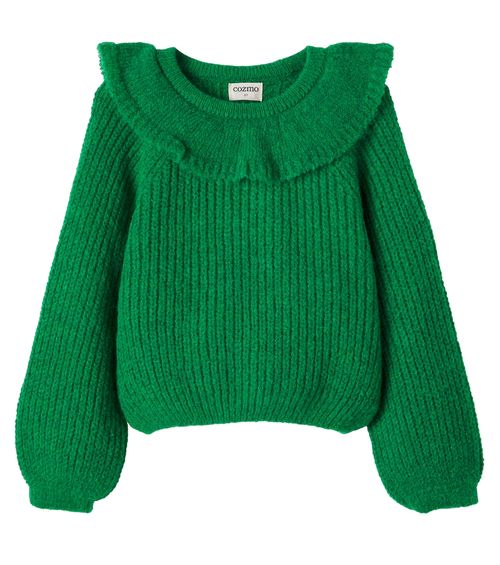 Lua ruffled sweater