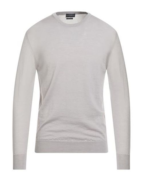 Ballantyne Man Sweater Grey Size 46 Cotton, Cashmere