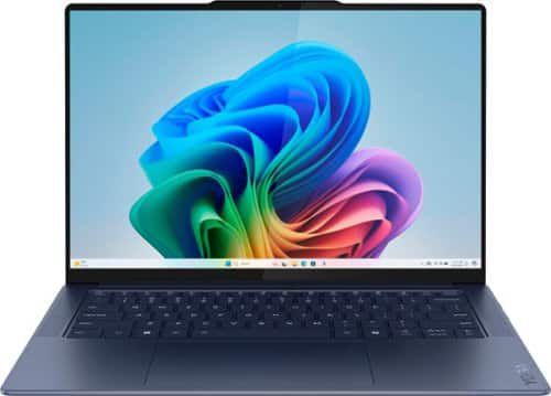 "Yoga Slim 7x - Copilot+ PC - 14.5"" 3K OLED Touch-Screen Laptop - Snapdragon X Elite - 32GB Memory - 1TB SSD - Cosmic Blue"