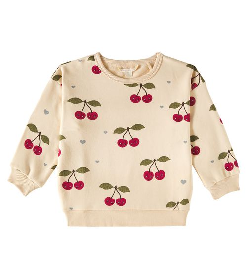 Konges Sløjd Lou printed cotton-blend fleece sweatshirt
