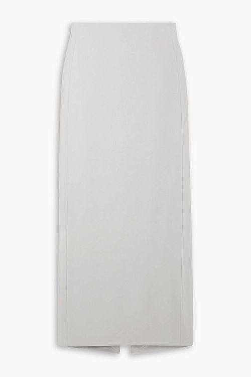 Grain de poudre wool maxi skirt