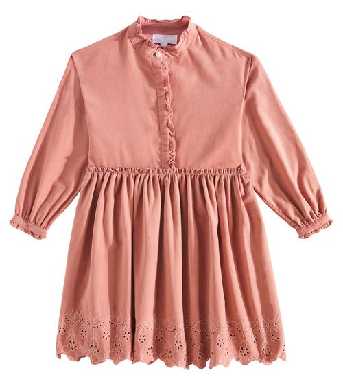 C'era Una Volta Nora embroidered cotton dress