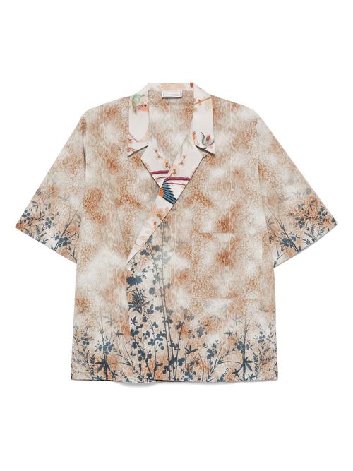 Pierre-Louis Mascia Diomedes shirt - Neutrals