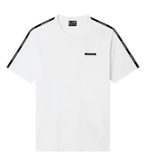 White Logo Crew Neck T-Shirt