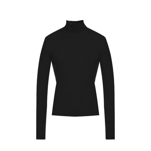 Cashmere Turtleneck — Black